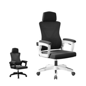 オフィスチェア 事務椅子 リクライニングチェア パソコンチェア デスクチェア ゲーミングチェア ランバーサポート メッシュ 座面昇降 自宅 ゲーミングチェア 疲れにくい   C-57