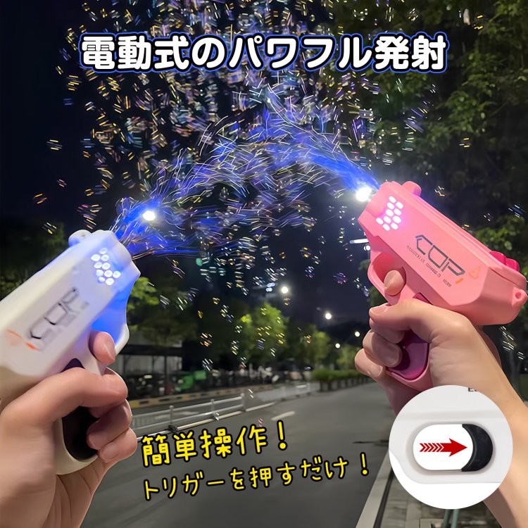 バブルマシン 泡泡機 自動泡泡機 子供用おもちゃ パーティーグッズ 屋外遊び 誕生日パーティー イベント用品 屋内外両用 かわいい 安全素材 電動泡泡 楽しい遊び プレゼント 簡単操作 バブルショー tkpa003 - 画像 (6)