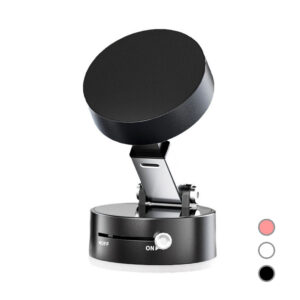 多機能真空吸着ホルダー、折りたたみ式＆伸縮可能、両面マグネット付きスタンド 車・オフィス・ガラス・家庭用TEMU-0527