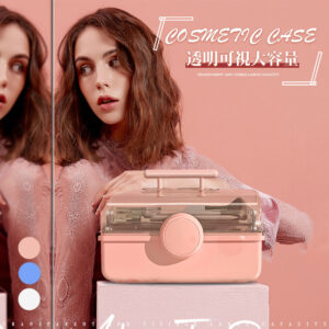 コスメバック メイクバック化粧品 収納 おしゃれ 大容量 メイクボックス  道具 美容　コスメ 収納ケース 化粧入れ プレゼント 持ち運び 卓上 小物入れ  可愛い   S-10