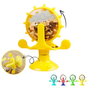 餌入れ 猫のおもちゃ お留守番 ペット用品 知育玩具 大人気  ねこ 遊び場所 性格改善 運動不足 ストレス解消 回転 Y-09
