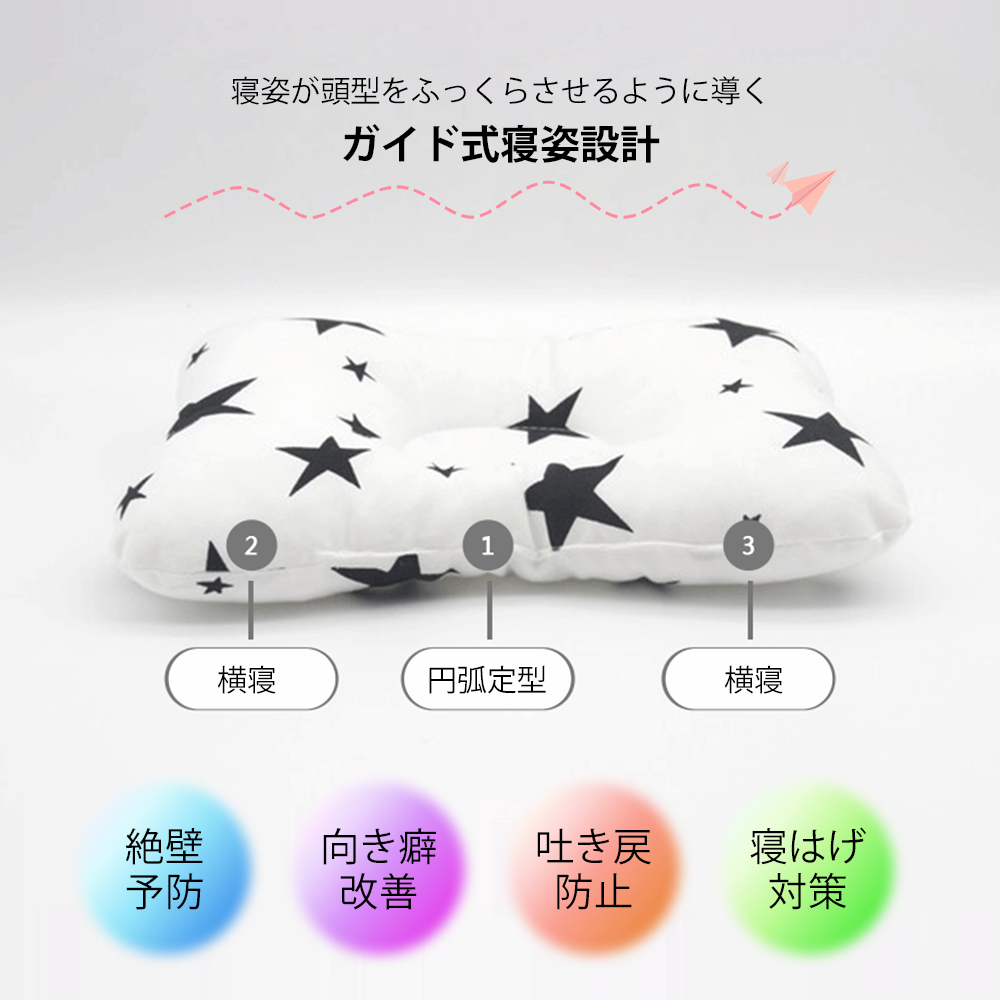 新生児から使える 絶壁頭予防枕 ベビー枕 出産祝い 赤ちゃん 枕 ドーナツ枕 絶壁防止 アトピー あせも 向き癖 赤ちゃんまくら ベビー まくら 0歳 1歳 2歳 乳児 メッシュ 出産準備 かわいい おしゃれ プレゼント 丸洗いOK D-12 - 画像 (10)