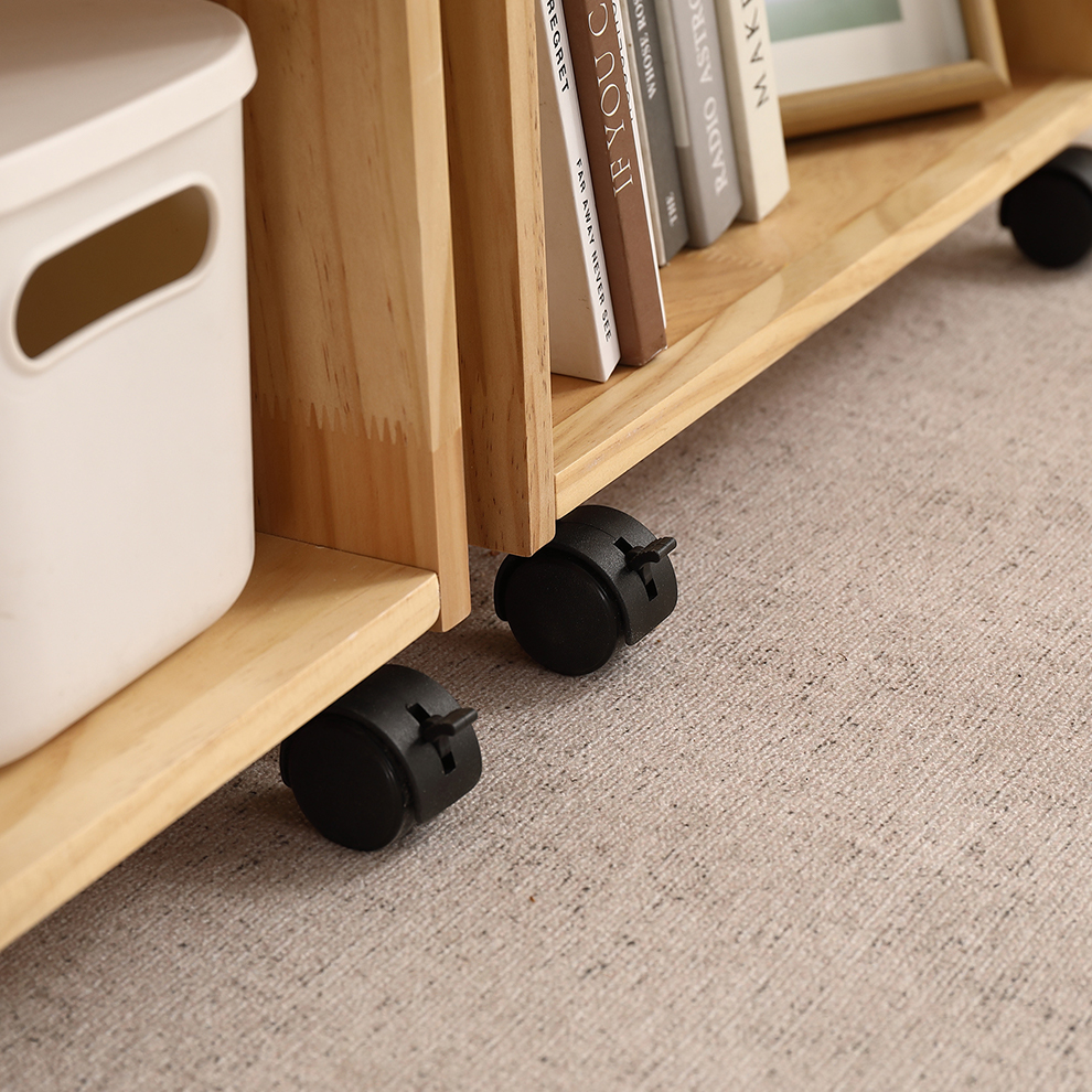 システムベッド ロフトベッド 木製 シングル ベッド ロータイプ ベッド デスク 本棚 机付き 学習机 コンパクト 本棚付き 木製ベッド 天然木 収納 子供 大人 一人暮らし コンパクト ミドルベッド 分離 分割 分割式 SA315590AAA - 画像 (5)