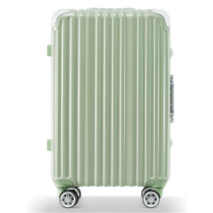 スーツケース Mサイズ アルミ ストッパー付き USBポート カップホルダー キャリーケース キャリーバッグ アルミフレーム 3日~7日 大容量 超軽量 軽い おしゃれ かわいいダブルキャスター 中型 suitcase  PP316712MAA