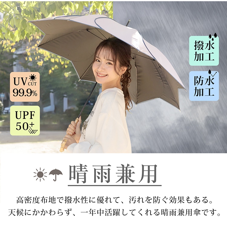 花びら傘 長傘 雨傘 UVカット UPF50+ 遮熱 遮光 晴雨兼用 軽量 レディース かわいい おしゃれ プレゼント sg274 - 画像 (7)