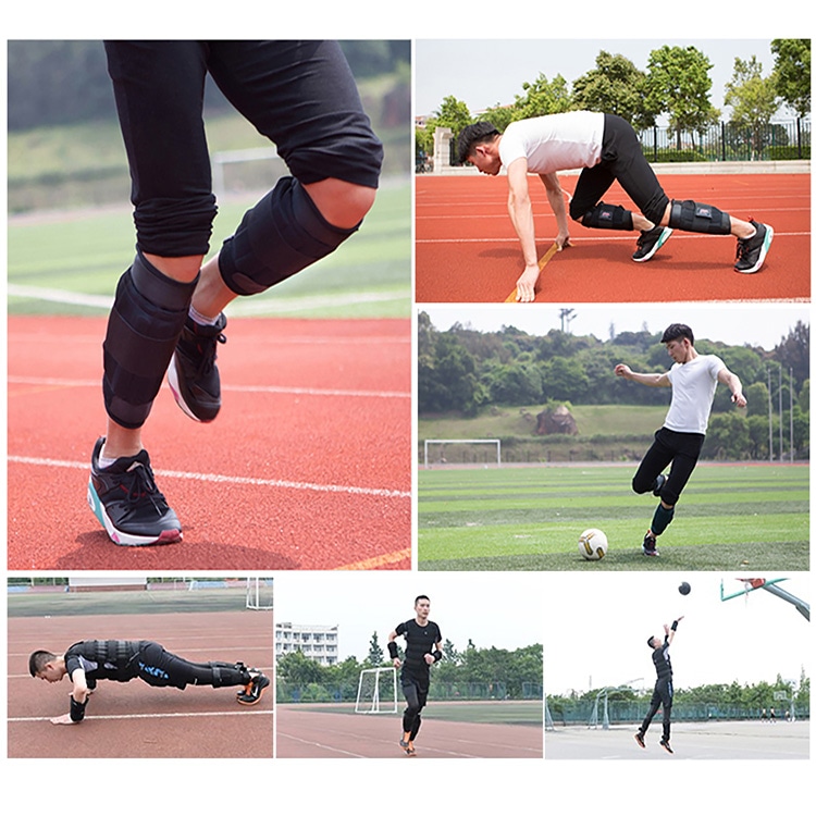 アンクルウェイト 2個セット 片足約2.5kg 重り調整可能 筋トレ 筋力增大 美脚効果 下半身引き締め 下半身トレーニング トレーニング ダイエット エクササイズ de073 - 画像 (9)