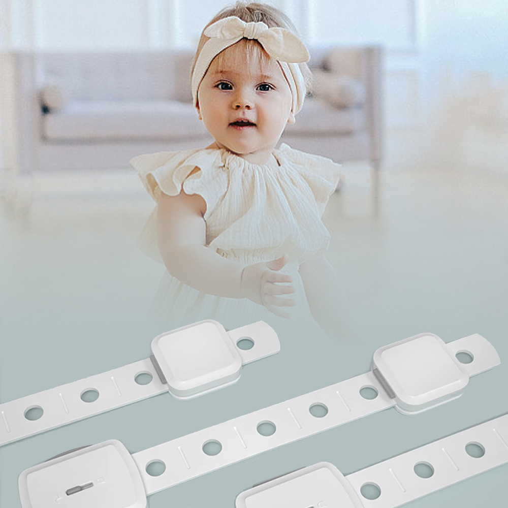 チャイルドロック 冷蔵庫 引き出し ベビーガード 棚 タンス ドア ストッパー ドアロック いたずら防止 ストッパー 引き出し 6個入り 指挟み防止 赤ちゃん 引き出しロック 地震対策 鍵 D-39 - 画像 (3)