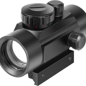 ドットサイト ダットサイト 照準器 サバゲー 2色 レッド/グリーン五段階調整 20mmレール対応 マウント レンズプロテクター付き 日本語説明書付き    AC20240220