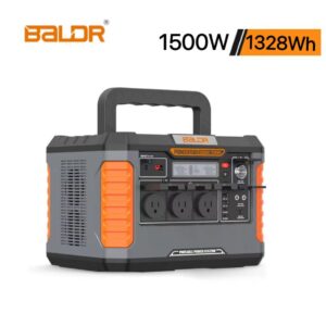BALDR PIONEER600  高出力 ポータブルバッテリー 家庭用蓄電池   100V 50/60Hz対応  停電対策  R1003